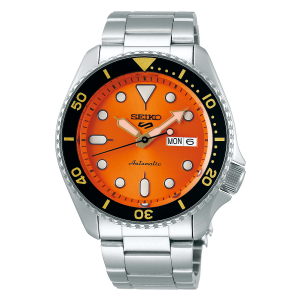 SEIKO 5 SPORTS AUTOMATIC "VIBRANT ORANGE" (SRPD59K1)
