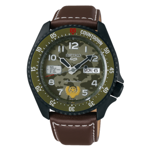 Seiko 5 Sports STREET FIGHTER V Limited Edition of 9,999 pcs "Guile" (SRPF21K1)