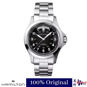 🔥Best Buy🔥[100% Original][2 Year Official Warranty]HAMILTON KHAKI FIELD KING AUTO H64455133 Men Watch