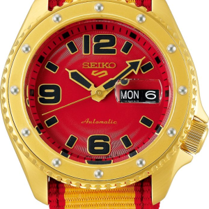 Seiko 5 Sports STREET FIGHTER V Limited Edition of 9,999 pcs "ZANGIEF" (SRPF24K1)