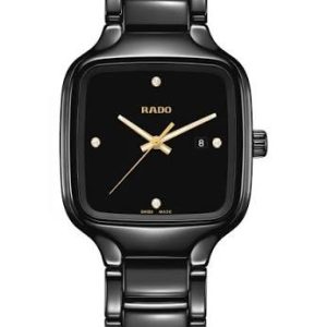 Rado True Square Diamonds Quartz 29.2mm Ladies Watch R27080722