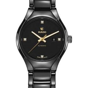 Rado True Round Automatic Diamonds 30mm Ladies Watch R27242712